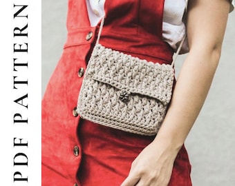 CROCHET PDF PATTERN - Alpine Purse (Instant Download)