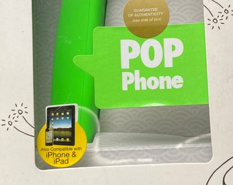 Pop USB Phone Handset Lime Green