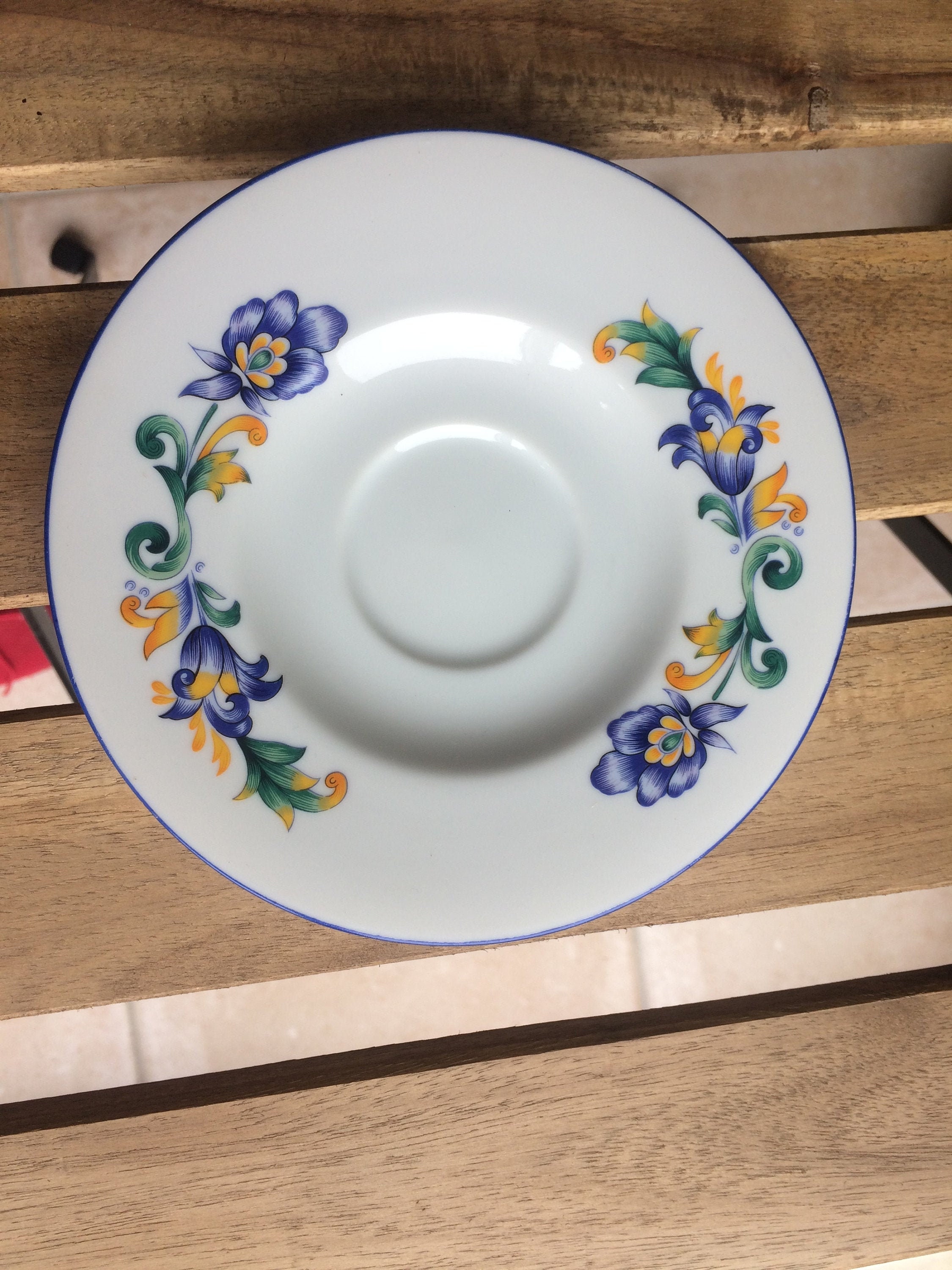 Porcelain Saucer Vintage