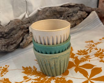 Airfryer Muffinform Keramik handgemacht – kleine Backform Ofenfest, Dessertschale, Dip Schale, minimalistisch Natur, Geschenk für sie