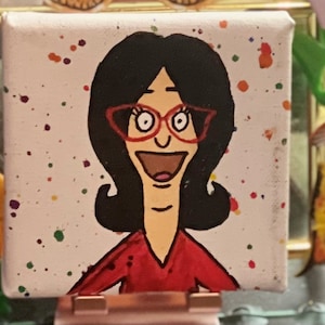 Bob&#39;s Burgers - Linda - Hand Drawn and Painted Canvas