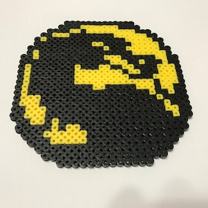 Handmade Perler Item - Mortal Kombat - Logo