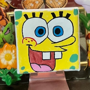 SpongeBob SquarePants - SpongeBob - Hand Drawn and Painted Canvas