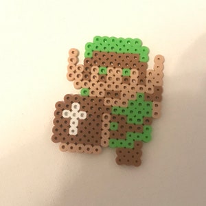 Handmade Perler Item - The Legend of Zelda - Link Figure