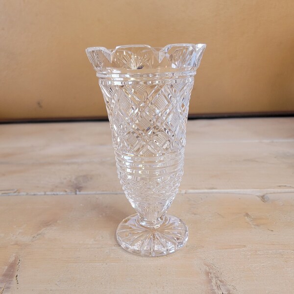 Scalloped Edge Vase Etsy