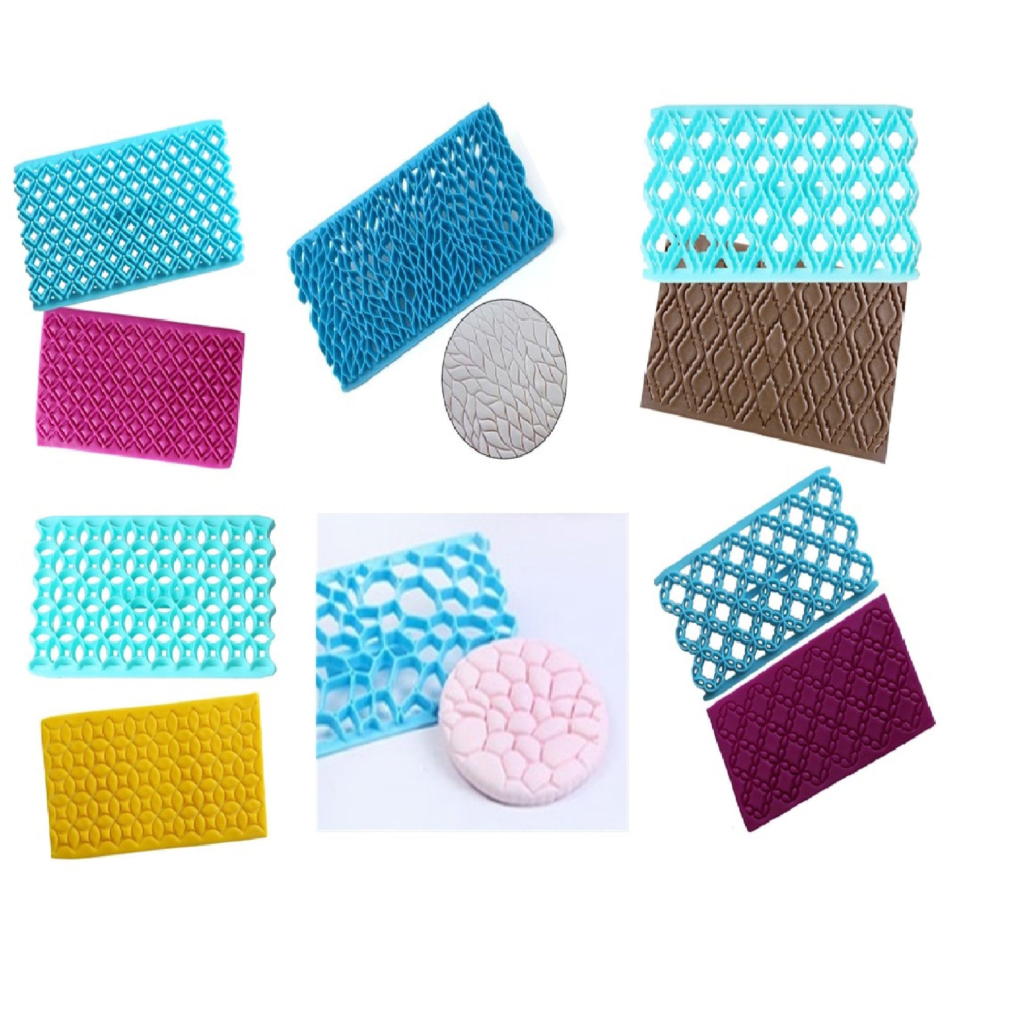 Fondant Embosser Pattern Embosser Cake Embosser PCSE0356 Etsy