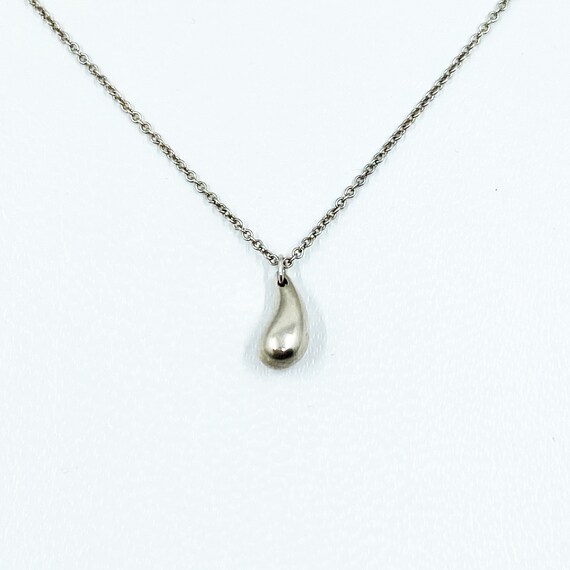 Tiffany & Co Elsa Peretti sterling silver teardrop