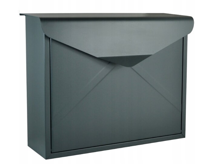 A Beautiful Pattern Imitating an Envelope,wall Mount Mailbox, Black or ...
