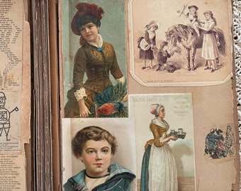 洋書 A VICTORIAN SCRAPBOOK E0677E05-1ACE-4804-AE76-