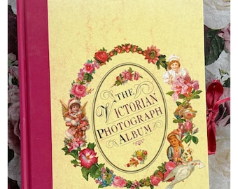 Victorian Style Photo Album With Ribbon Closure. Printed in 1999.