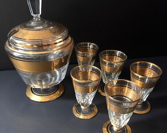 Retro Chic Cocktail Ensemble For The Barware Collector.