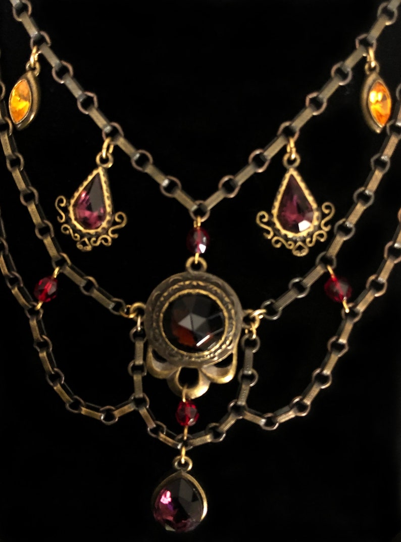 A Robert Rose necklace with matching bracelet.