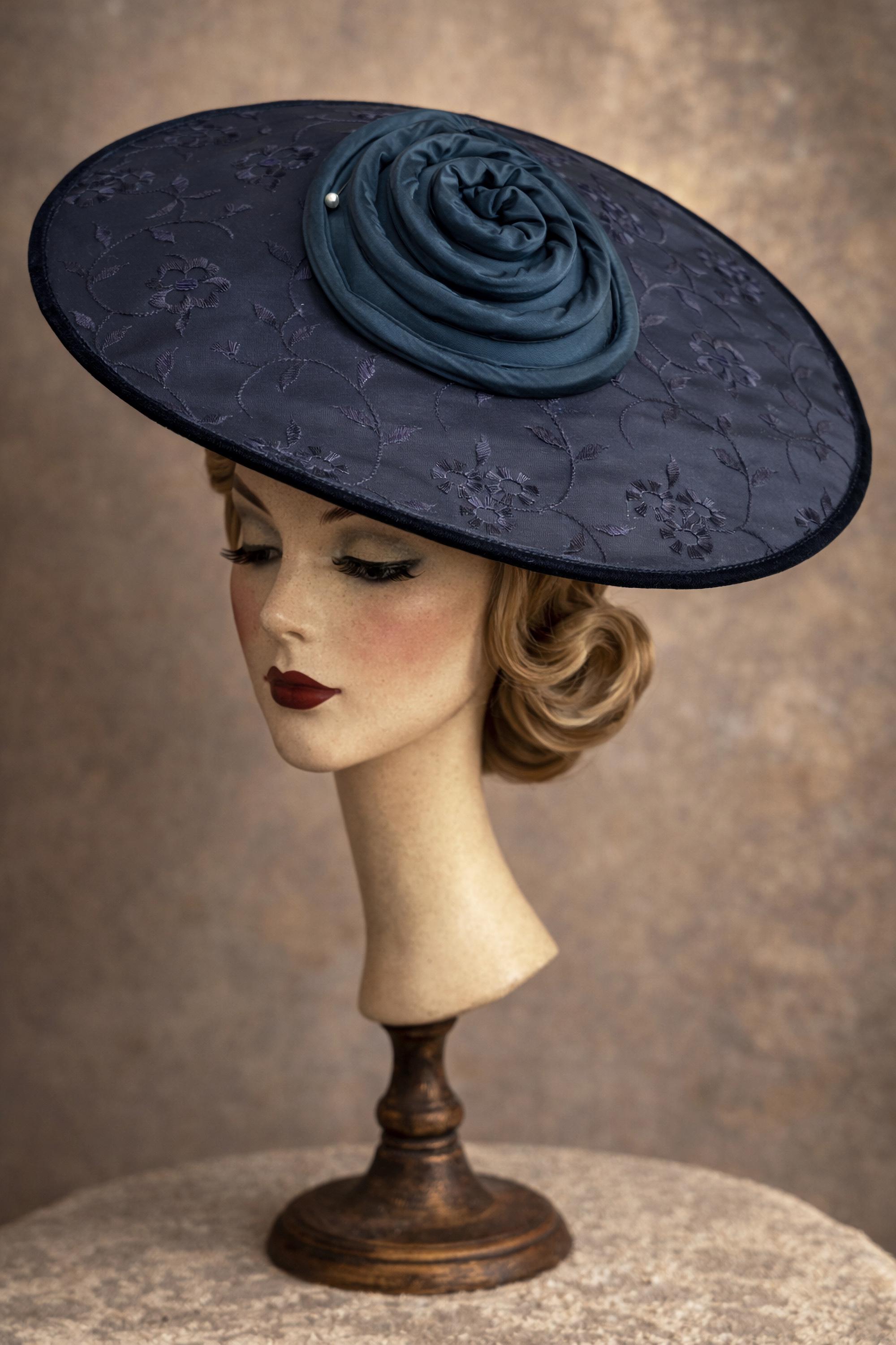 Vintage 50\'s Firenze & Mr. Norman Purple Hat 1950s Purple Hat - Etsy main image 3