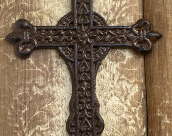 Cast Iron Cross. - Etsy