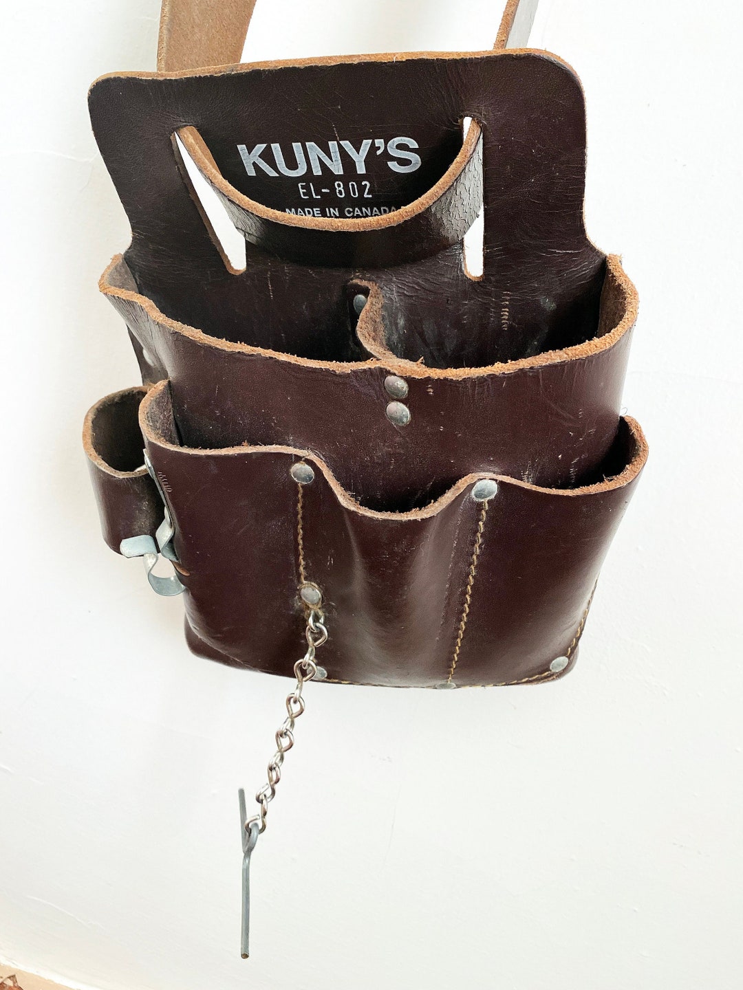Vintage Kuny's EL802 Leather Tool Pouch With Belt. Etsy
