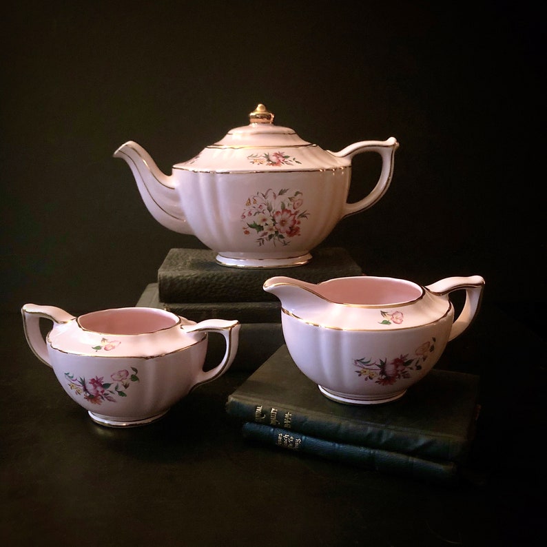 Mid Century Sadler Tea Set. Etsy