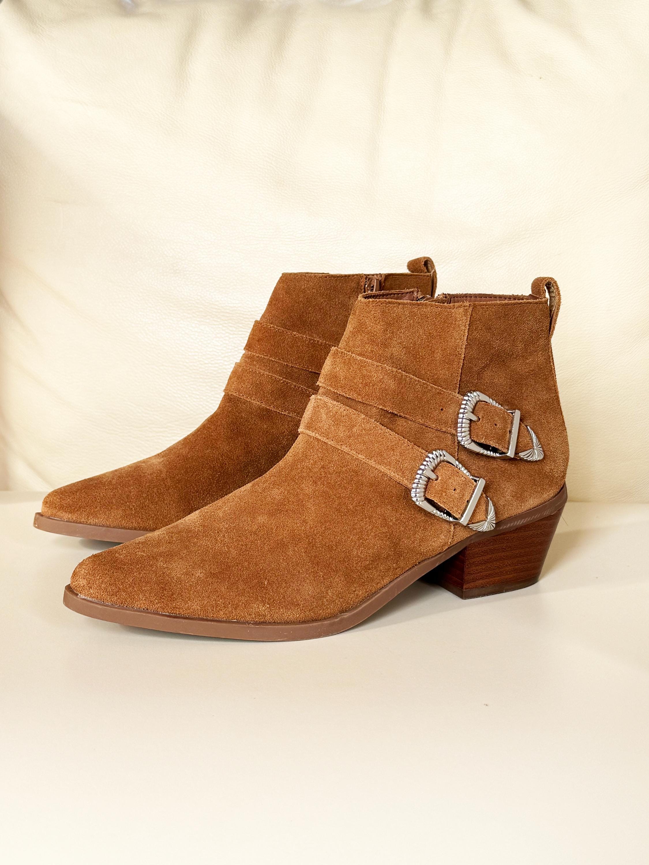 Bottes Steve Madden Marron En Daim – Taille 7, Occasion, Style Genou