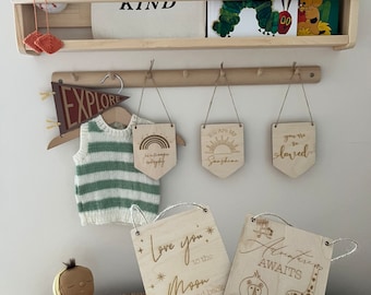 Banner de madera del viernes de FIVER