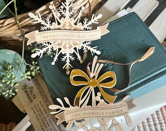 Bolas de Navidad personalizadas 2025