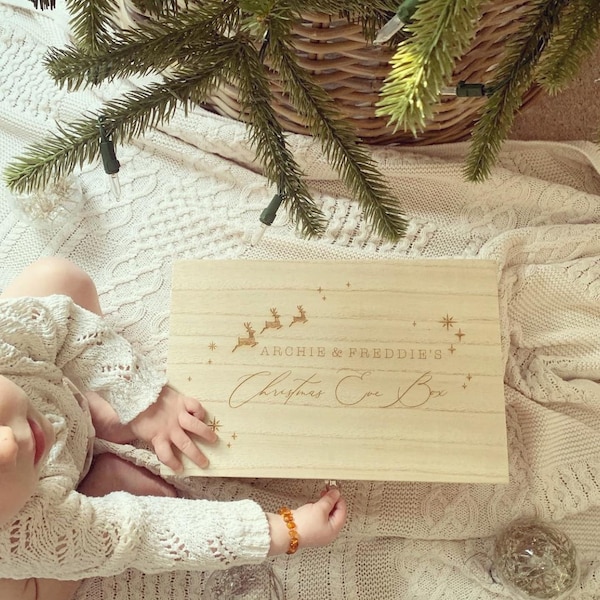 Christmas Eve Box ~ Personalised Wooden