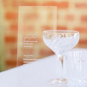 Wedding Breakfast Menus