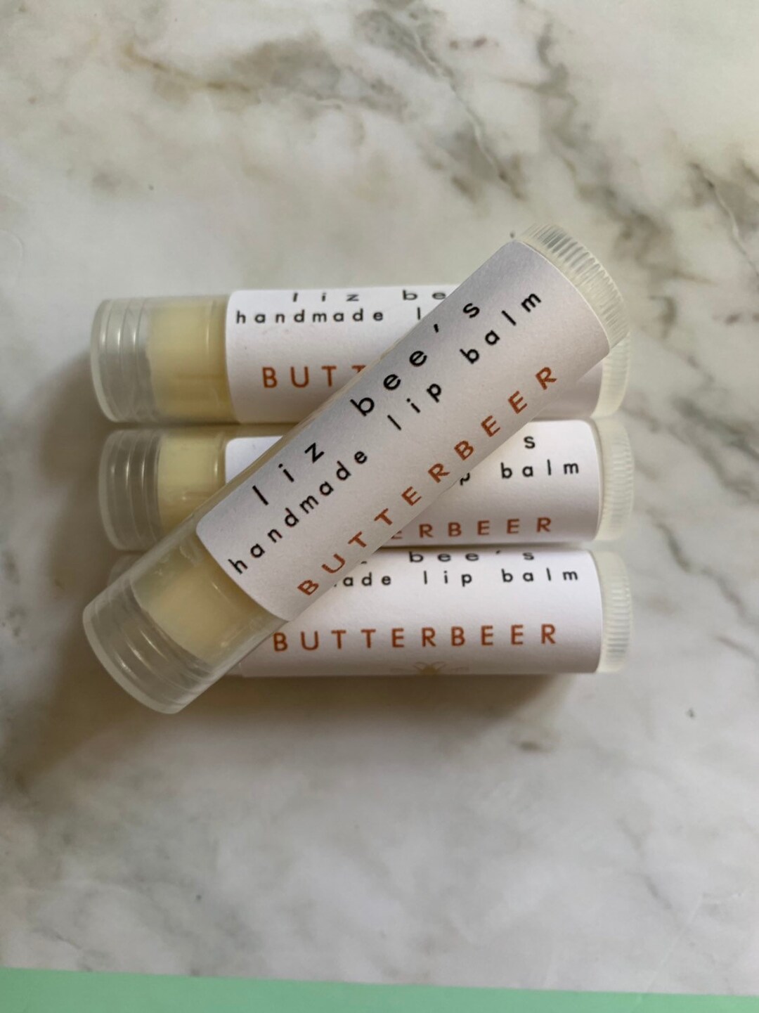 Natural Handmade Butterbeer Lip Balm Etsy