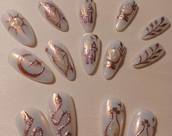 White Witch | Full Press On Nail Set