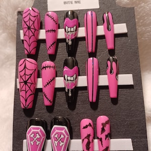 Bijt mij | KIES UW KLEUR! | Volledige nagelset