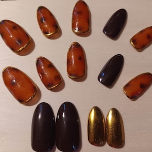 Tortoiseshell | Full Press On Nail Set