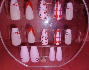 Charming Cherries | Full Press On Nail Set