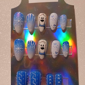 Polar Paws | Full Press On Nail Set