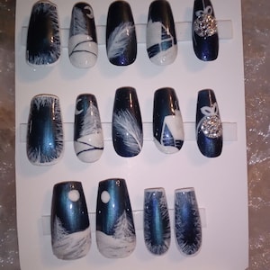 Winter Woods | Full Set of Press On Nails