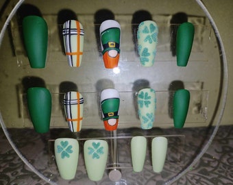 Luck of the Irish | Full Press On Nail Set