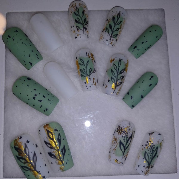 Botanical | Full Press On Nail Set