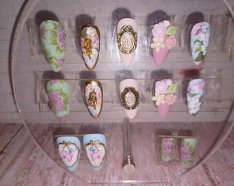 Secret Garden | Full Press On Nail Set