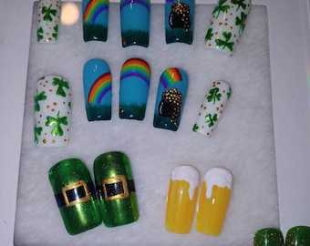 Pot O' Gold | Press On Nail Set