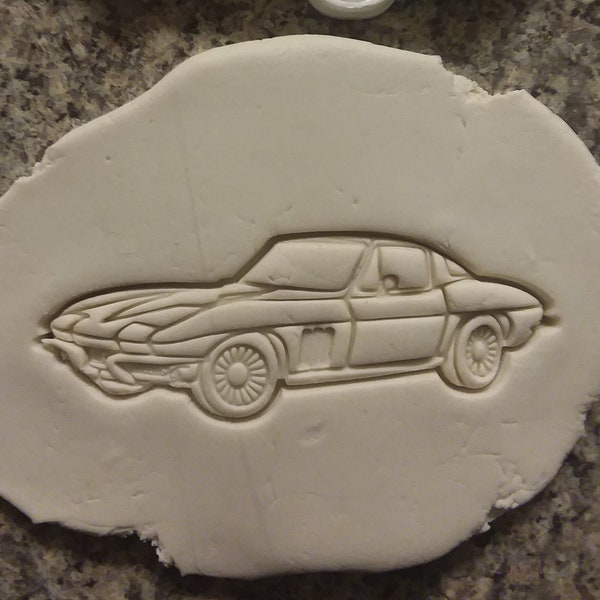 Corvette C2 3d Printed Cookie Cutter