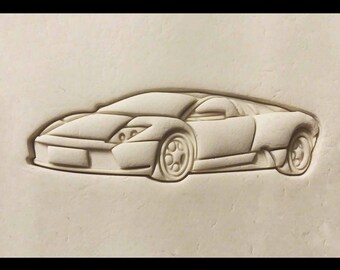 Lamborghini Murcielago Cookie Cutter 3D Printed