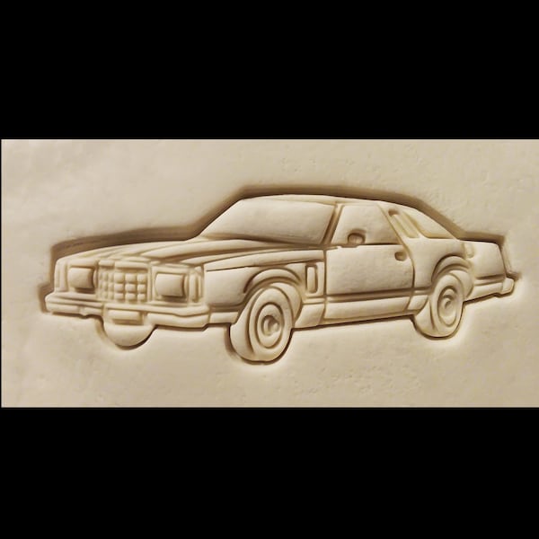 1977 Ford Thunderbird Oldtimer Ausstecher 3D Gedruckt
