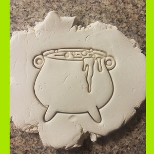 Witch Cauldron Witchcraft Wicca 3D Printed Halloween  Cookie Cutter