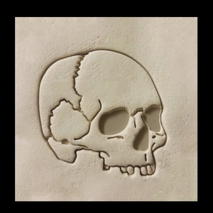 Skull Jawless 3D Printed Halloween Cookie Cutter Halloween Party