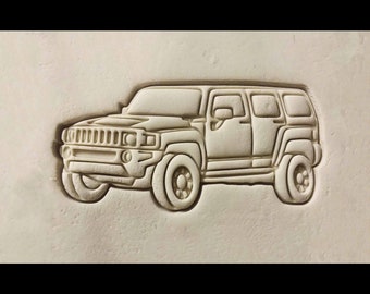 Hummer Cookie Cutter Impreso en 3D