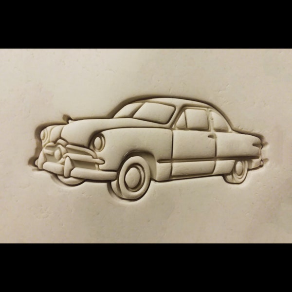 1949 Ford Coupe Classic Car Cookie Cutter 3D Printed