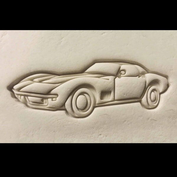 Corvette C3 Cookie Cutter 3D Printed