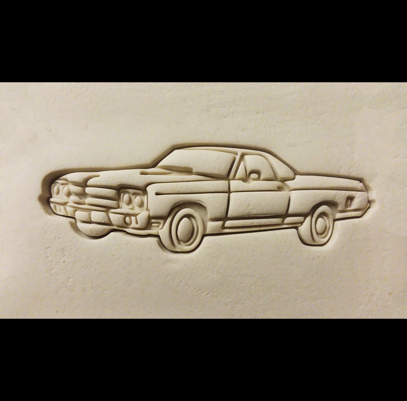 El Camino Classic Car Cookie Cutter 3D Printed bild 1