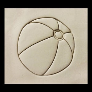 Beach Ball Cookie Cutter 3d Printed Sea Beach