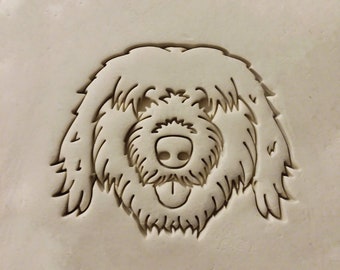 Old English Sheepdog Dog Cutter 3d Printed Dog Treats