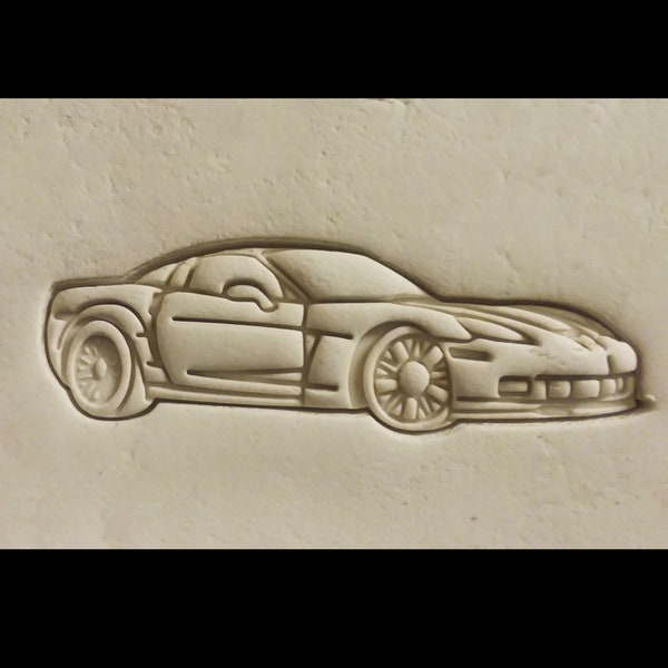 Corvette C6 Car Cookie Cutter 3D Printed