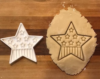 3D Printed USA STAR Cookie Cutter