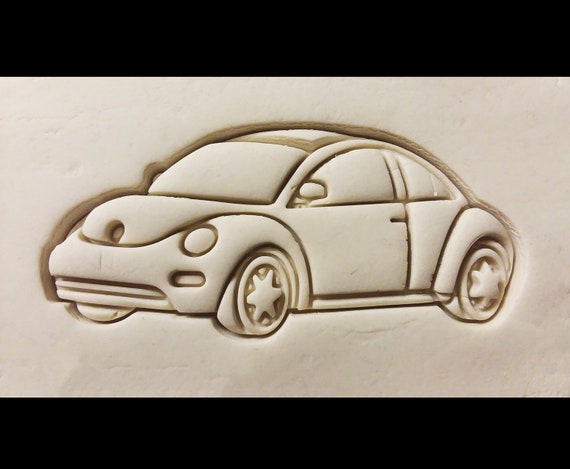 Volkswagen Beetle Punch Bug Car Cookie Cutter 3D Printed 